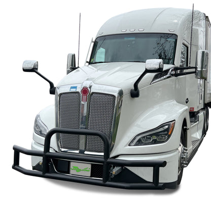 Vanguard Black Powdercoat Front Guards Brush Guards Bumper Guard for 2022-2024 peterbilt 579