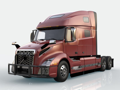 Vanguard Black Powdercoat Front Guards Brush Guards Bumper Guard for 2018-2024 freightliner cascadia
