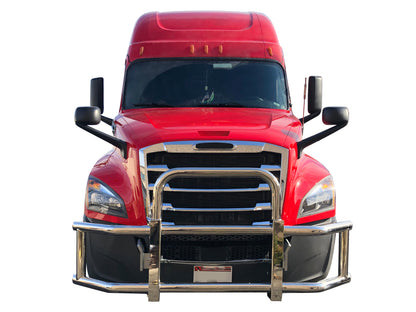 Vanguard Polished Chrome Front Guards Brush Guards Bumper Guard for 2018-2024 freightliner cascadia nan