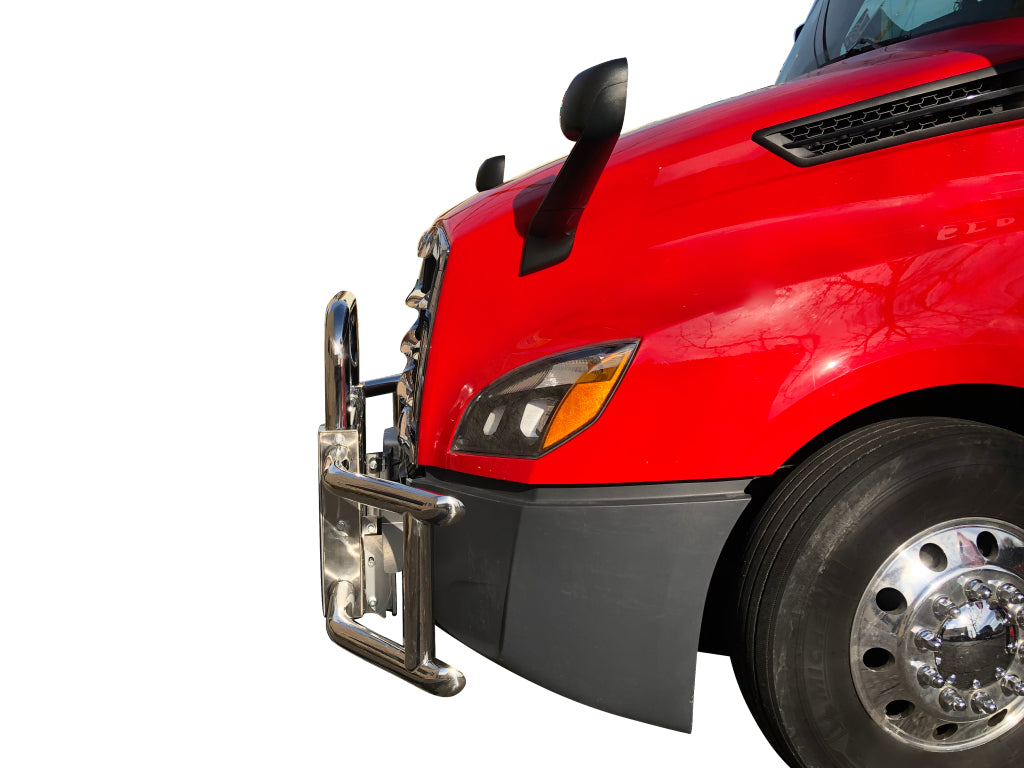 Vanguard Polished Chrome Front Guards Brush Guards Bumper Guard for 2018-2024 freightliner cascadia nan
