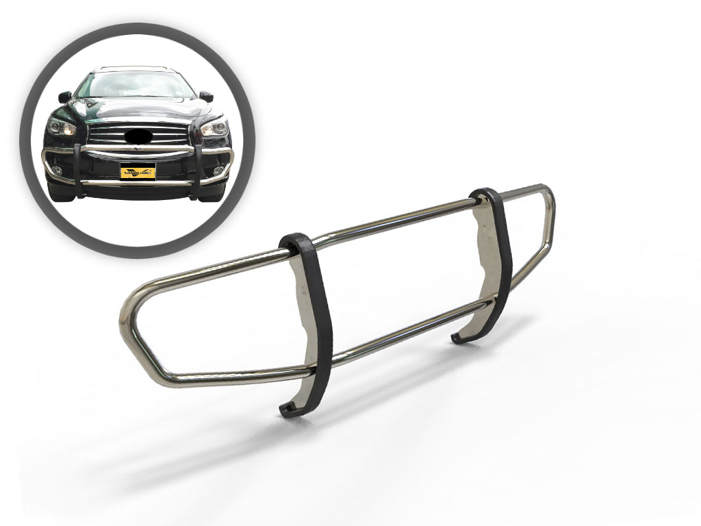 Vanguard Stainless Steel Front Guards Front Runners Bumper Guard for 2013-2020 nissan pathfinder nan