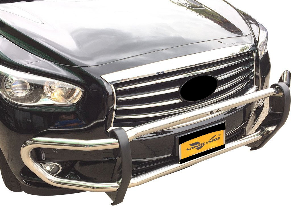 Vanguard Stainless Steel Front Guards Front Runners Bumper Guard for 2013-2020 nissan pathfinder nan