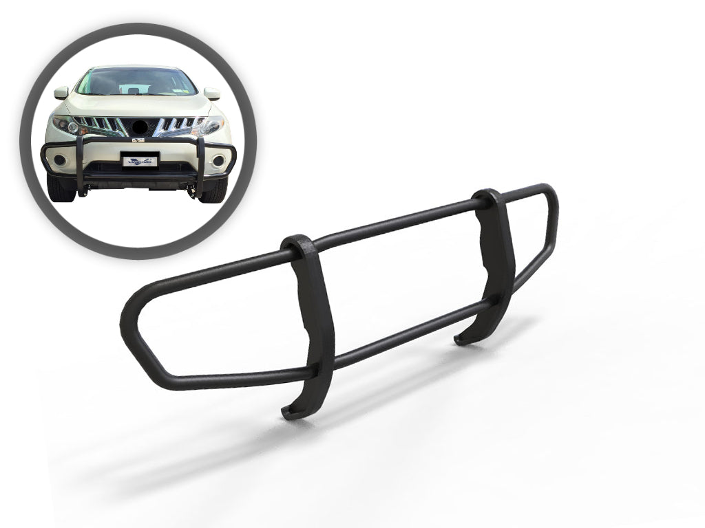 Vanguard Black Powdercoat Front Guards Front Runners Bumper Guard for 2014-2020 infiniti qx60 nan