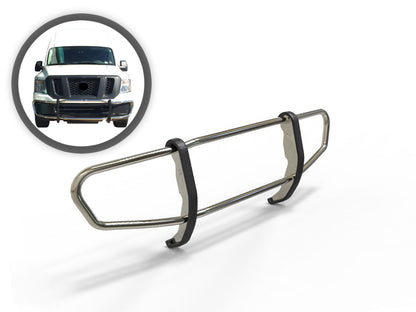 Vanguard Stainless Steel Front Guards Front Runners Bumper Guard for 2012-2021 nissan nv1500 nan