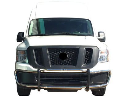 Vanguard Stainless Steel Front Guards Front Runners Bumper Guard for 2012-2021 nissan nv2500 nan