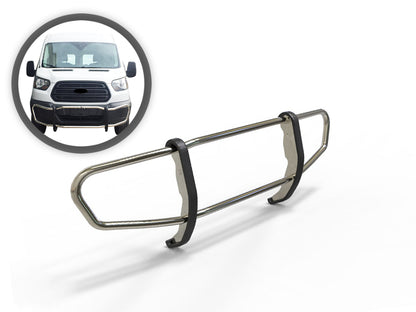 Vanguard Stainless Steel Front Guards Front Runners Bumper Guard for 2015-2024 ford transit-250 nan