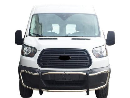 Vanguard Stainless Steel Front Guards Front Runners Bumper Guard for 2015-2024 ford transit-150 nan
