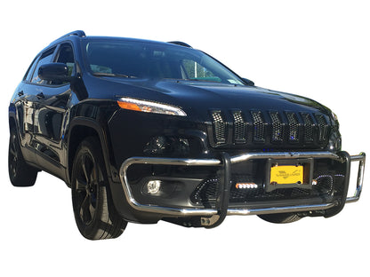 Vanguard Stainless Steel Front Guards Front Runners Bumper Guard for 2014-2023 jeep cherokee nan
