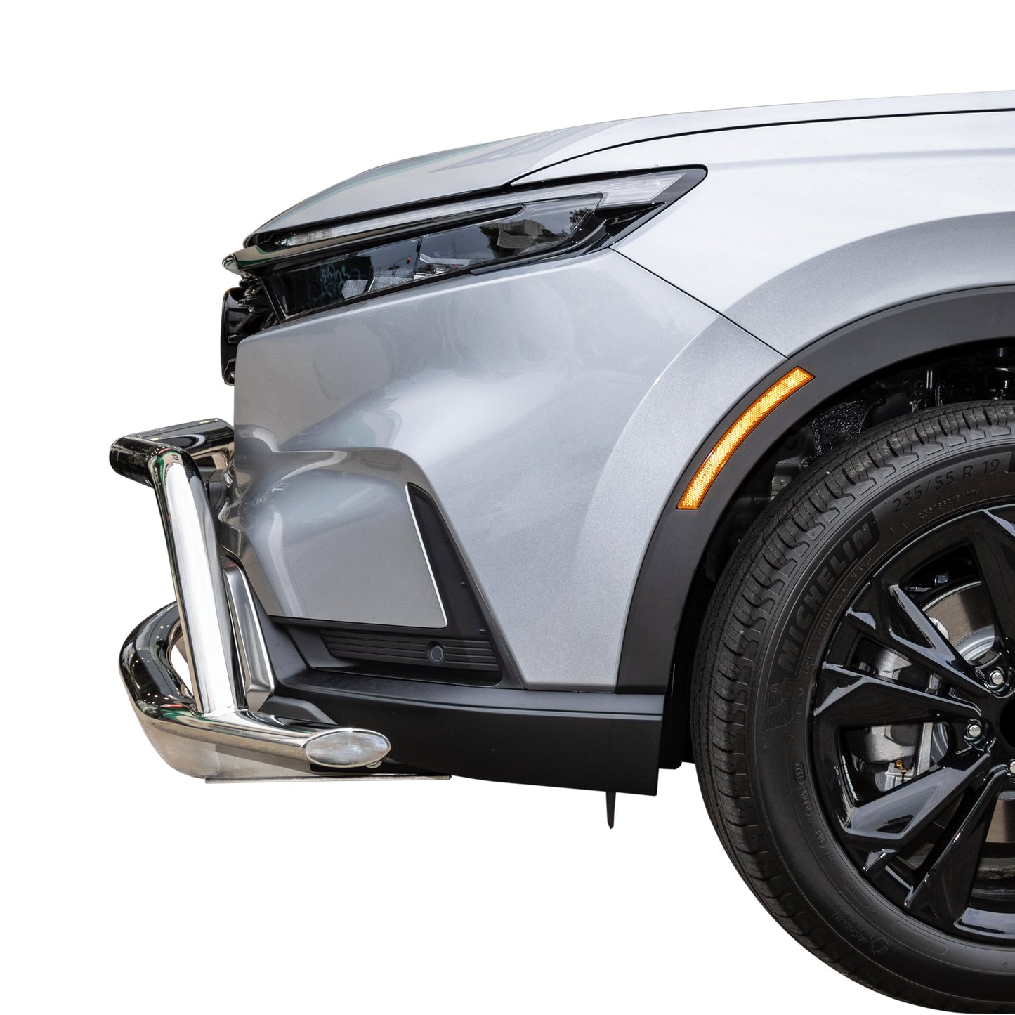 Vanguard Stainless Steel Front Guards Front Runners Bumper Guard for 2023-2024 honda cr-v