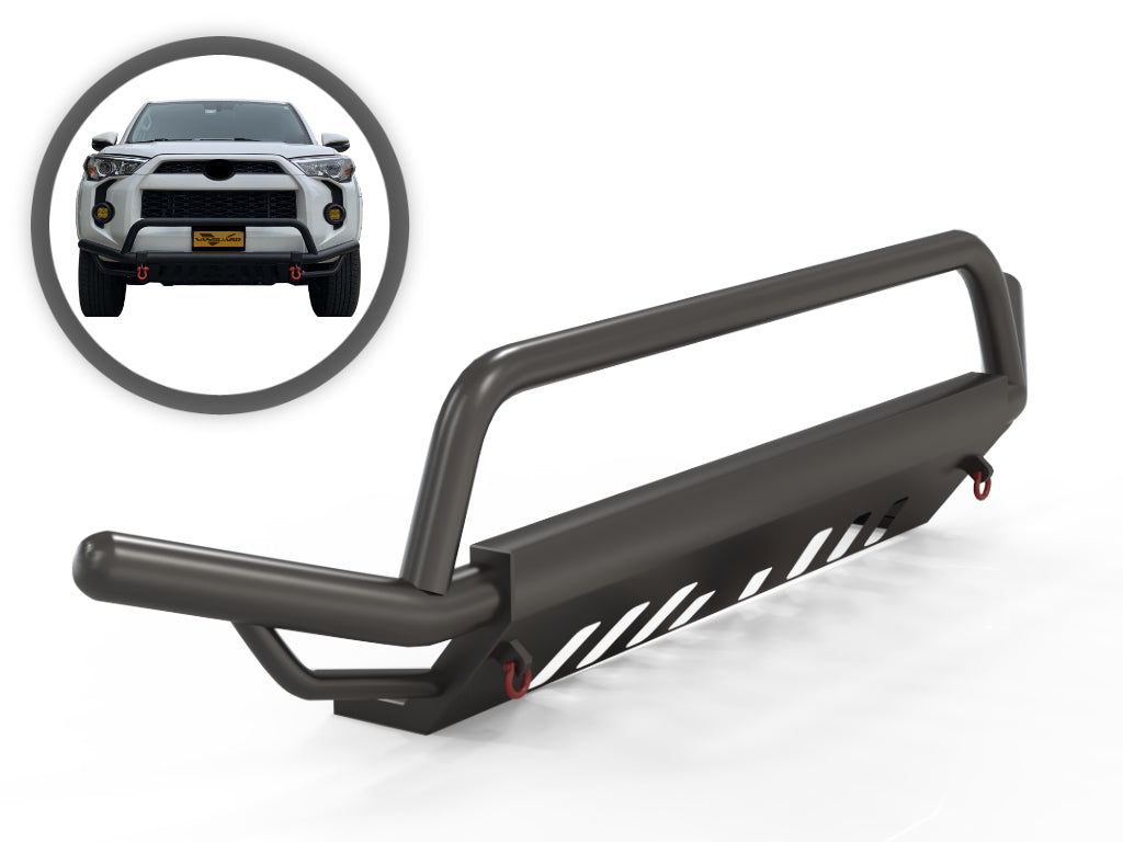 Vanguard Black Powdercoat Front Guards Front Runners Bumper Guard for 2010-2023 lexus gx460 nan