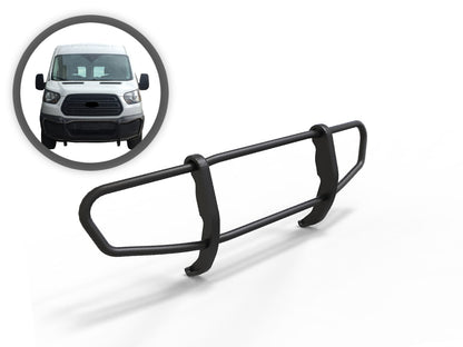 Vanguard Black Powdercoat Front Guards Front Runners Bumper Guard for 2015-2024 ford transit-150 nan