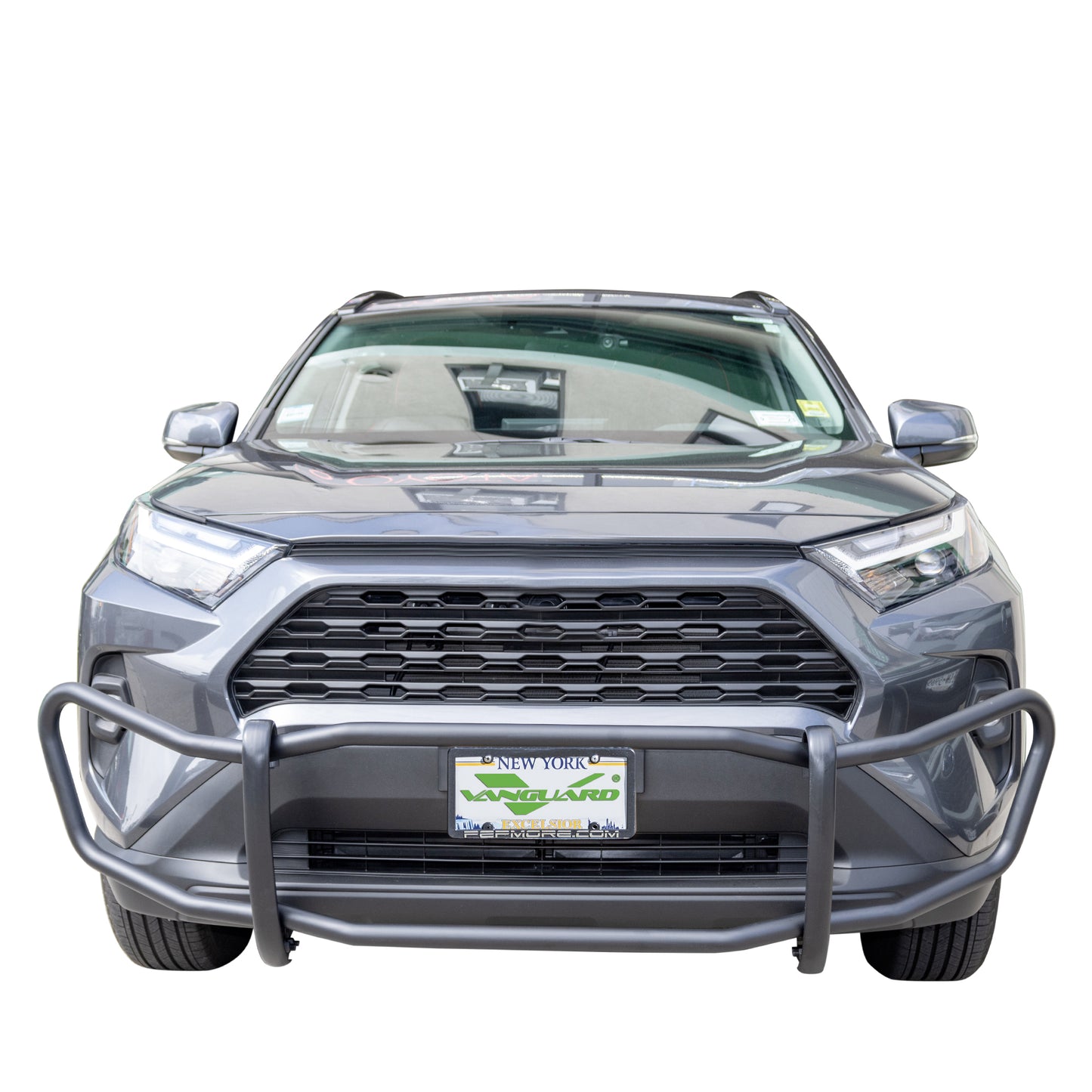 Vanguard Black Powdercoat Front Guards Front Runners Bumper Guard for 2023-2024 toyota rav4