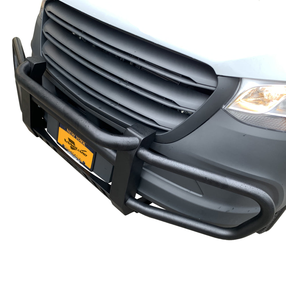 Vanguard Black Powdercoat Front Guards Front Runners Bumper Guard for 2010-2025 mercedes-benz sprinter 3500 nan