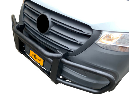 Vanguard Black Powdercoat Front Guards Front Runners Bumper Guard for 2010-2025 mercedes-benz sprinter 3500 nan