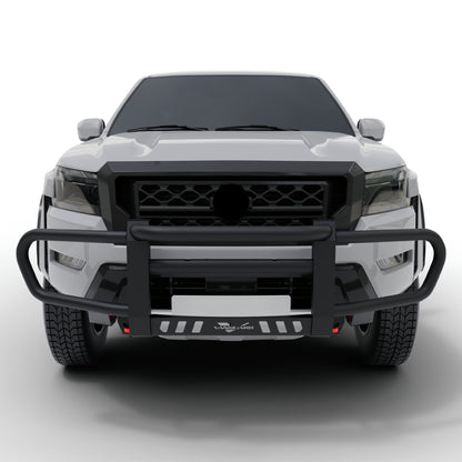 Vanguard Black Powdercoat Front Guards Front Runners Bumper Guard for 2005-2024 nissan frontier