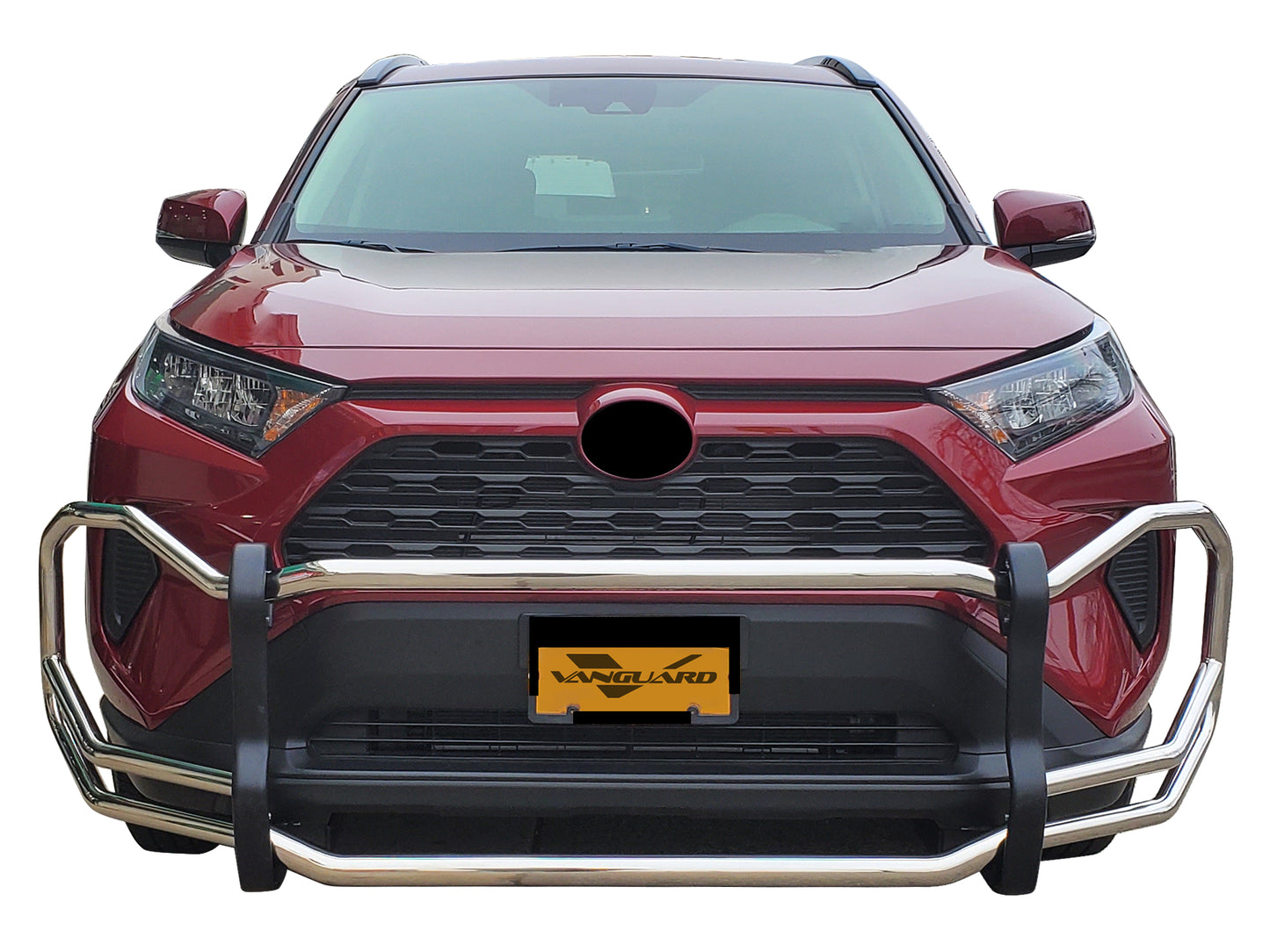Vanguard Stainless Steel Front Guards Front Runners Bumper Guard for 2021-2024 toyota venza