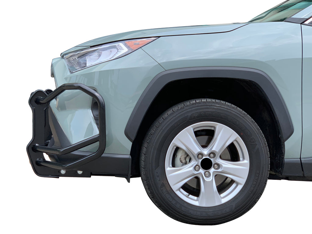 Vanguard Black Powdercoat Front Guards Front Runners Bumper Guard for 2021-2024 toyota venza