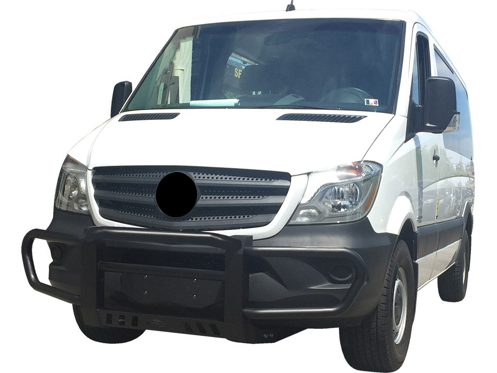 Vanguard Black Powdercoat Front Guards Front Runners Bumper Guard for 2014-2024 ram promaster 3500 nan