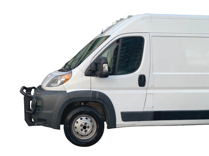 Vanguard Black Powdercoat Front Guards Front Runners Bumper Guard for 2014-2024 ram promaster 3500 nan