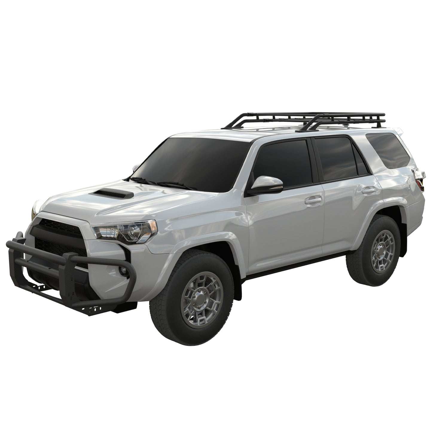 Vanguard Black Powdercoat Front Guards Front Runners Bumper Guard for 2010-2024 toyota 4runner