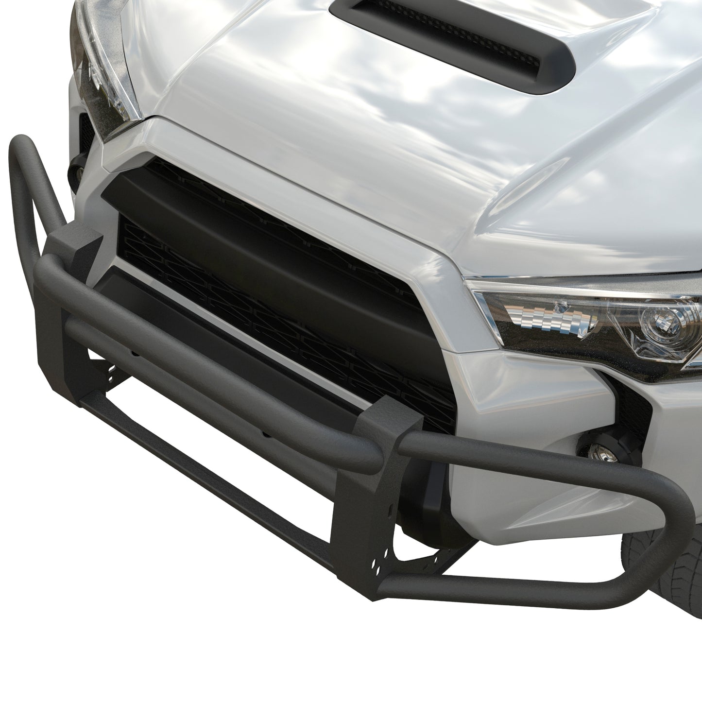 Vanguard Black Powdercoat Front Guards Front Runners Bumper Guard for 2010-2024 toyota 4runner