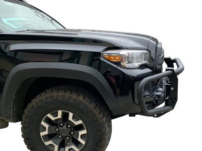 Vanguard Black Powdercoat Front Guards Front Runners Bumper Guard for 2014-2018 chevrolet silverado 1500 nan