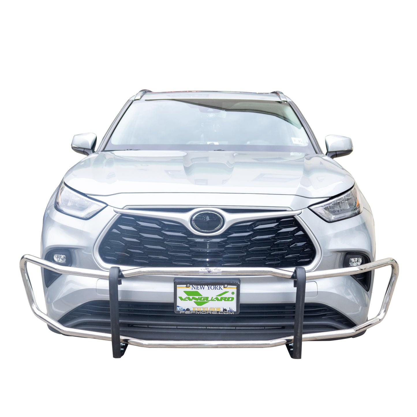 Vanguard Stainless Steel Front Guards Front Runners Bumper Guard for 2021-2025 toyota sienna