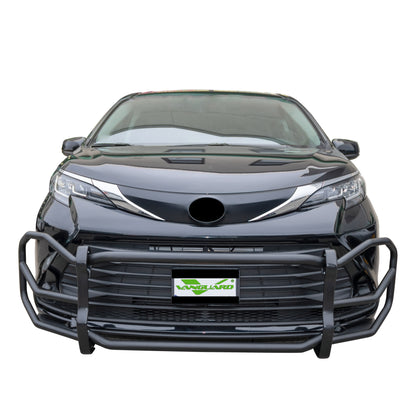 Vanguard Black Powdercoat Front Guards Front Runners Bumper Guard for 2021-2024 toyota sienna