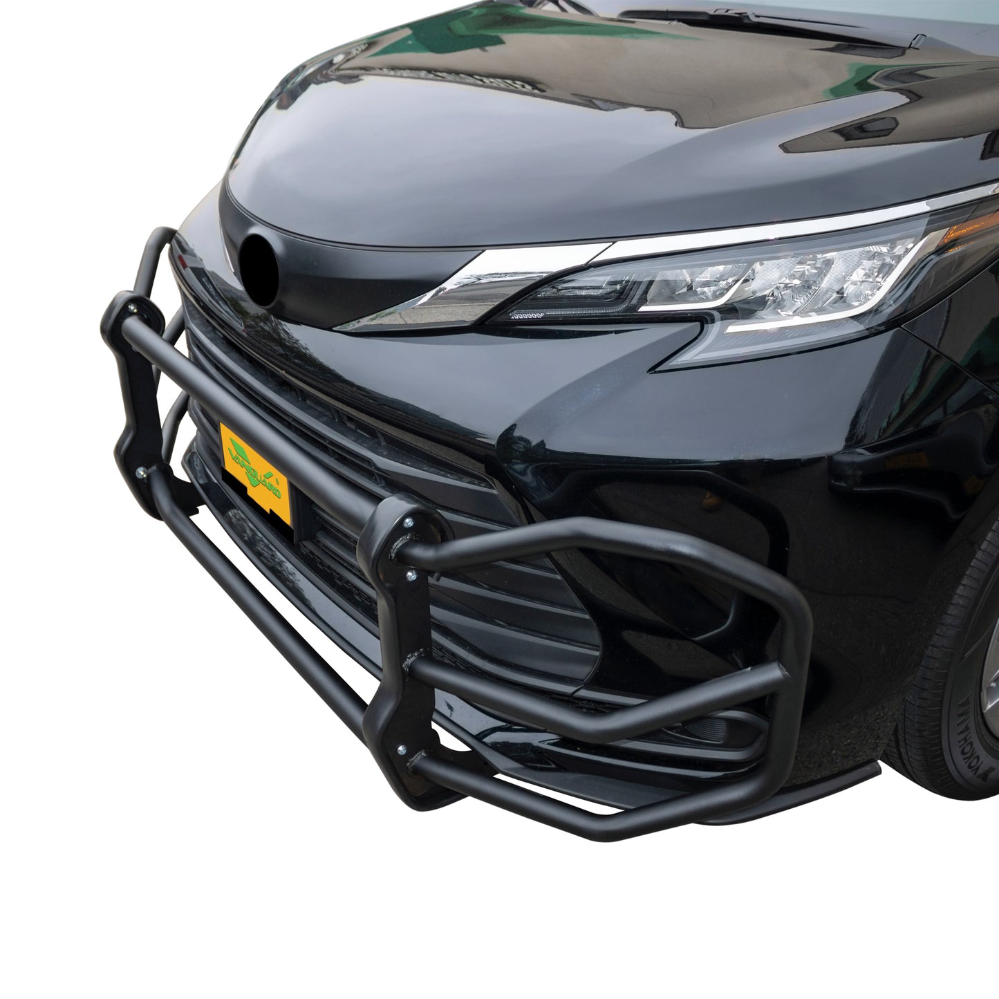 Vanguard Black Powdercoat Front Guards Front Runners Bumper Guard for 2021-2024 toyota sienna