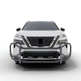 Vanguard Black Powdercoat Front Guards Front Runners Bumper Guard for 2022-2024 mitsubishi outlander