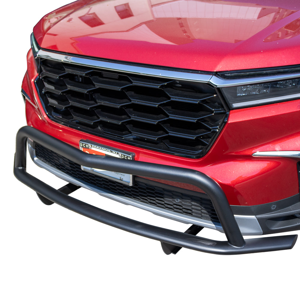 Vanguard Black Powdercoat Front Guards Front Runners Bumper Guard for 2023-2024 honda pilot