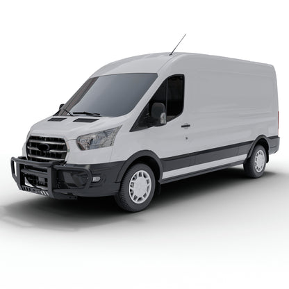 Vanguard Black Powdercoat Front Guards Front Runners Bumper Guard for 2015-2024 ford transit-350 hd