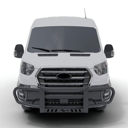Vanguard Black Powdercoat Front Guards Front Runners Bumper Guard for 2015-2024 ford transit-250