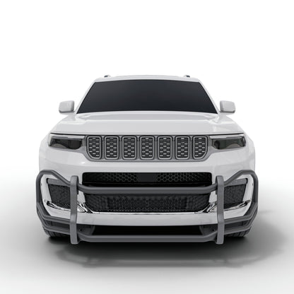 Vanguard Black Powdercoat Front Guards Front Runners Bumper Guard for 2022-2024 jeep grand cherokee