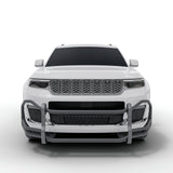Vanguard Black Powdercoat Front Guards Front Runners Bumper Guard for 2022-2024 jeep grand cherokee