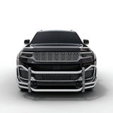 Vanguard Stainless Steel Front Guards Front Runners Bumper Guard for 2022-2024 jeep grand cherokee