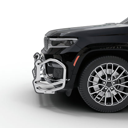 Vanguard Stainless Steel Front Guards Front Runners Bumper Guard for 2021-2024 jeep grand cherokee l
