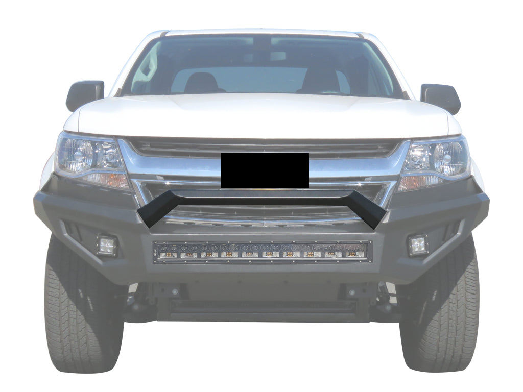 Vanguard Black Powdercoat Heavy Duty Bumpers And Grilles Front Bumpers Bumper for 2015-2024 chevrolet colorado