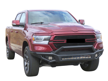 Vanguard Black Powdercoat Heavy Duty Bumpers And Grilles Front Bumpers Bumper for 2019-2024 ram 1500