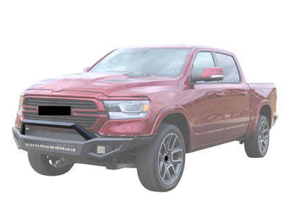 Vanguard Black Powdercoat Heavy Duty Bumpers And Grilles Front Bumpers Bumper for 2019-2024 ram 1500
