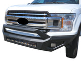 Vanguard Black Powdercoat Heavy Duty Bumpers And Grilles Front Bumpers Bumper for 2018-2020 ford f-150