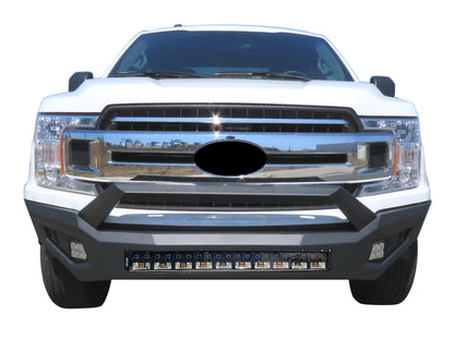 Vanguard Black Powdercoat Heavy Duty Bumpers And Grilles Front Bumpers Bumper for 2018-2020 ford f-150