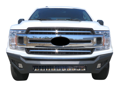 Vanguard Black Powdercoat Heavy Duty Bumpers And Grilles Front Bumpers Bumper for 2018-2020 ford f-150