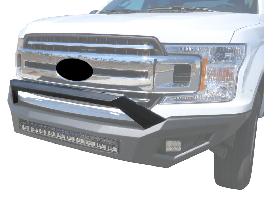 Vanguard Black Powdercoat Heavy Duty Bumpers And Grilles Front Bumpers Bumper for 2018-2020 ford f-150