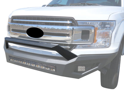 Vanguard Black Powdercoat Heavy Duty Bumpers And Grilles Front Bumpers Bumper for 2018-2020 ford f-150