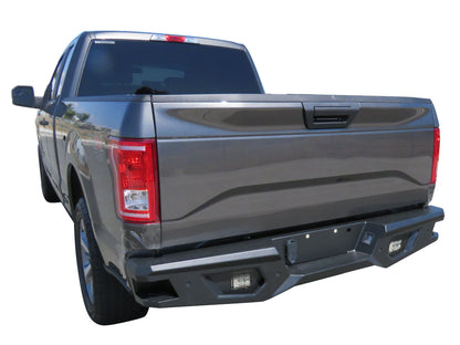 Vanguard Black Powdercoat Heavy Duty Bumpers And Grilles Rear Bumpers Bumper for 2019-2024 ford ranger
