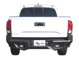 Vanguard Black Powdercoat Heavy Duty Bumpers And Grilles Rear Bumpers Bumper for 2016-2023 toyota tacoma