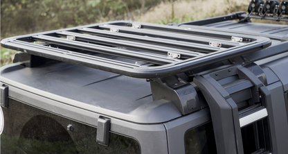 Vanguard Black Powdercoat Roof & Hitch Accessories Roof Racks Roof Rack for 2021-2024 ford bronco