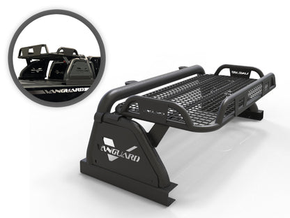 Vanguard Black Powdercoat Roll Bars & Truck Bed Accessories Bed Bars Roll Bar for 2015-2025 gmc canyon nan