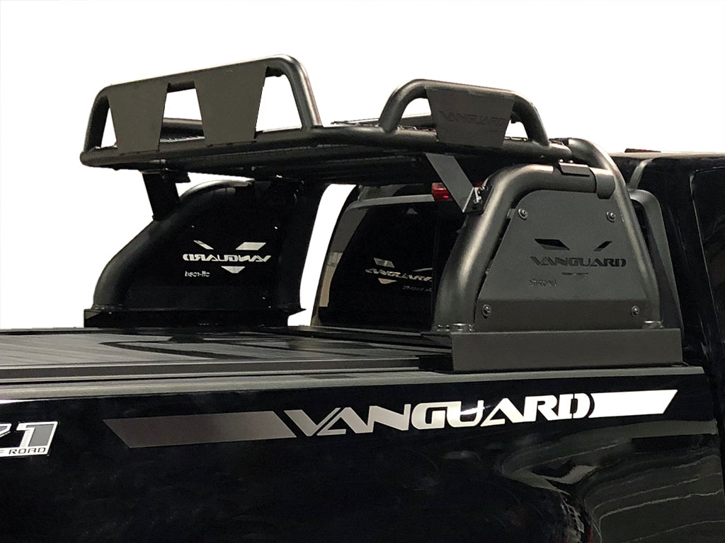 Vanguard Black Powdercoat Roll Bars & Truck Bed Accessories Bed Bars Roll Bar for 2015-2025 gmc canyon nan